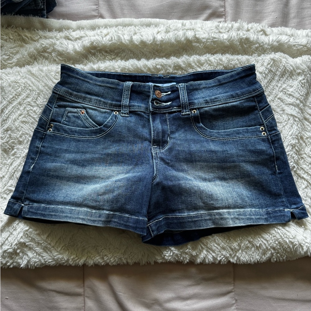 YMI Blue Jean Shorts Vintage Style